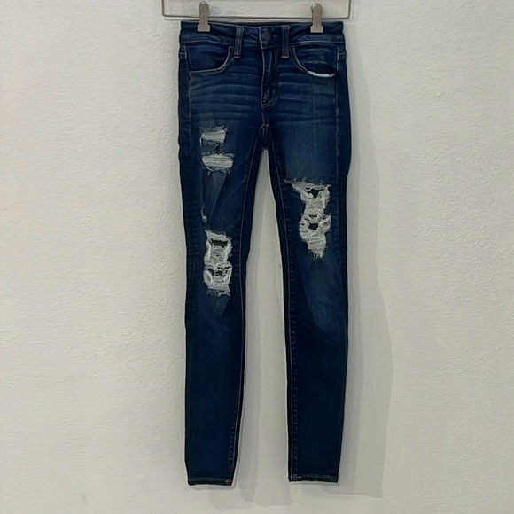 American Eagle Super Stretch Jegging Size 00R - Picture 1 of 7